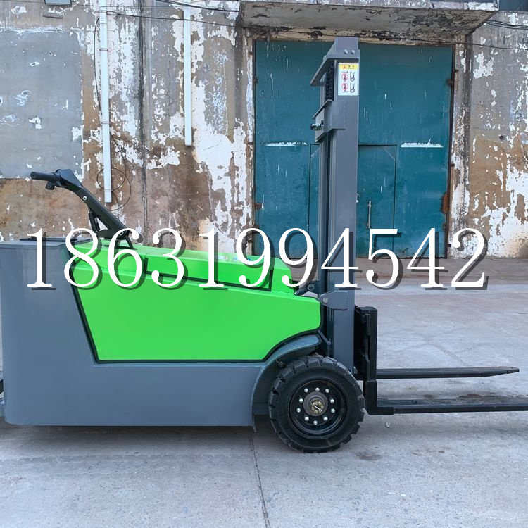 泊头市小型电动叉车1吨2吨步行站驾式电瓶堆高充电装卸车液压升降车铲车